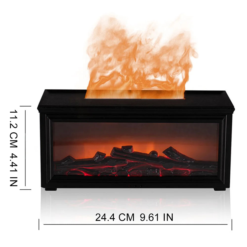 Colourful Flame Effect Essential Oil Diffuser