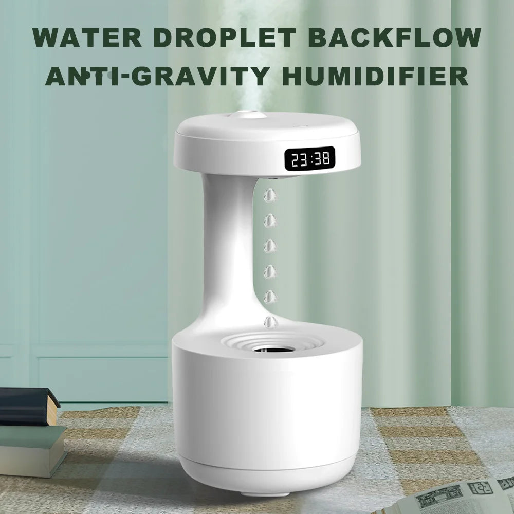 Anti-Gravity Water Droplet Humidifier