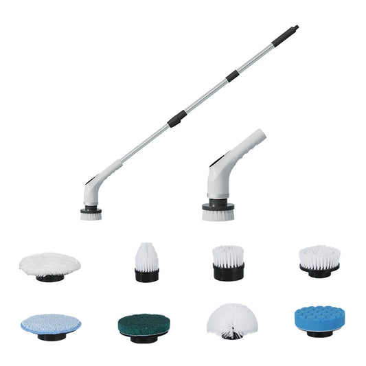 Electric Cleaning Brush – 9-in-1 Wireless Rotatable Scrubber