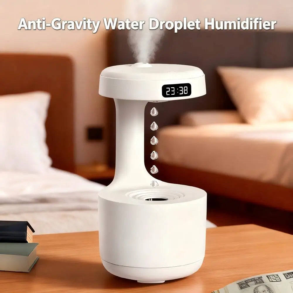 Anti-Gravity Water Droplet Humidifier