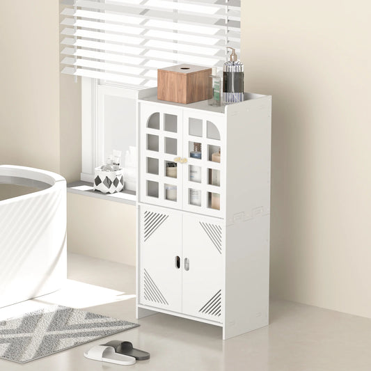 Urban Brook 3‑Tier Bathroom Floor Cabinet